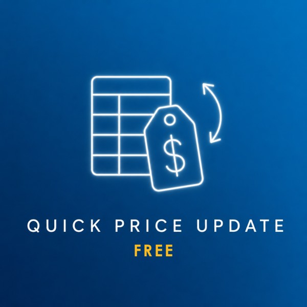 (image for) Quick Price Update